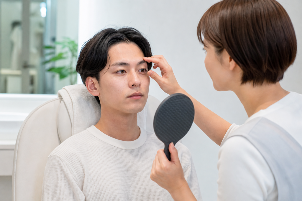 4.肌荒れや傷があるのに無理に施術を受ける