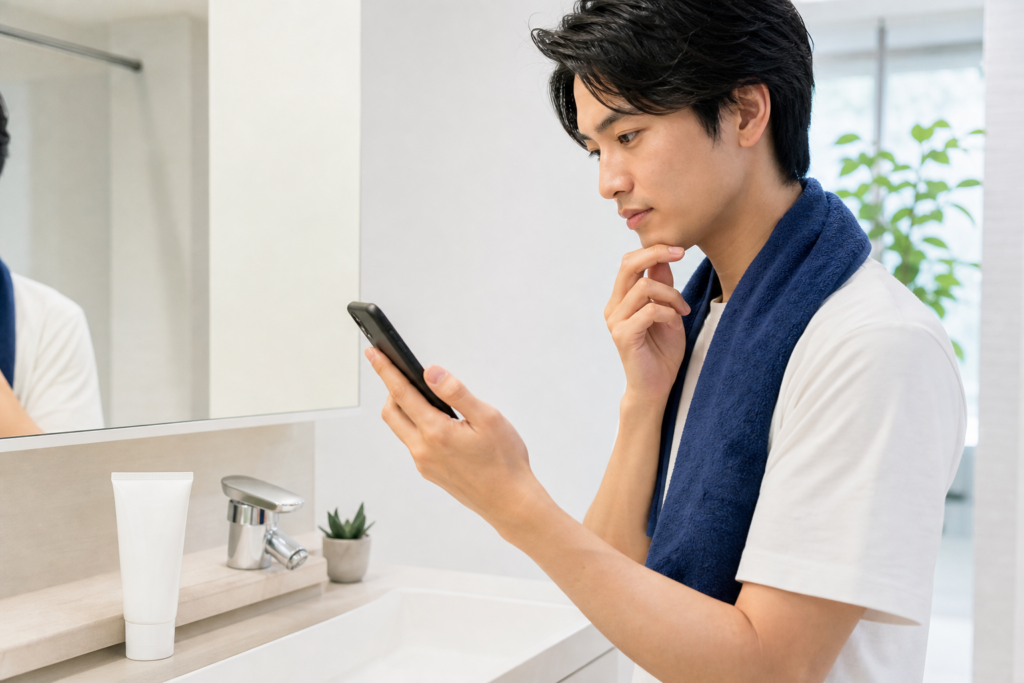 7.顔や眉に使えない除毛クリームで整える