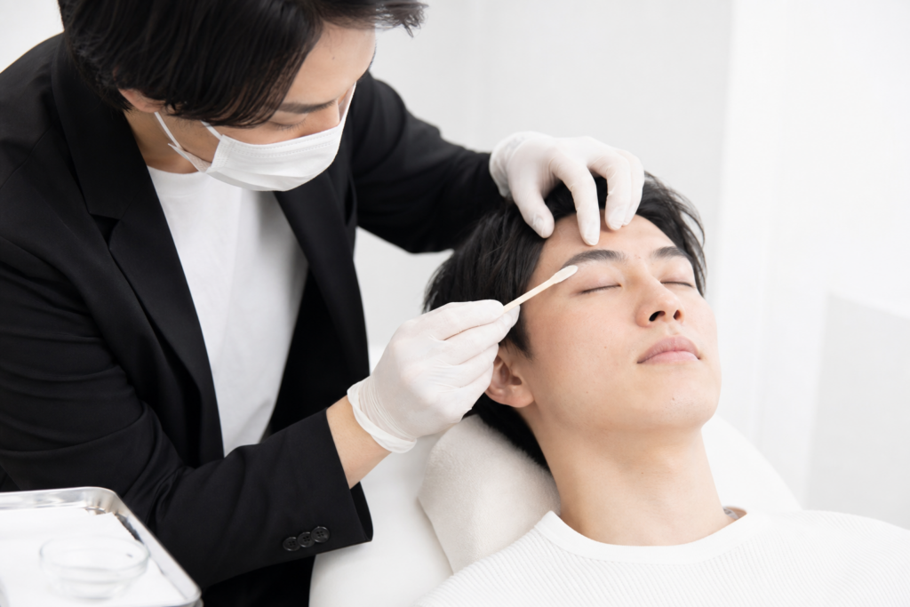 眉毛ワックス後に赤みが出る5つの主な原因