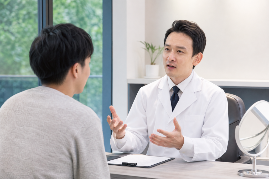 皮膚科に相談したほうがよい状態と、予定前の整え方